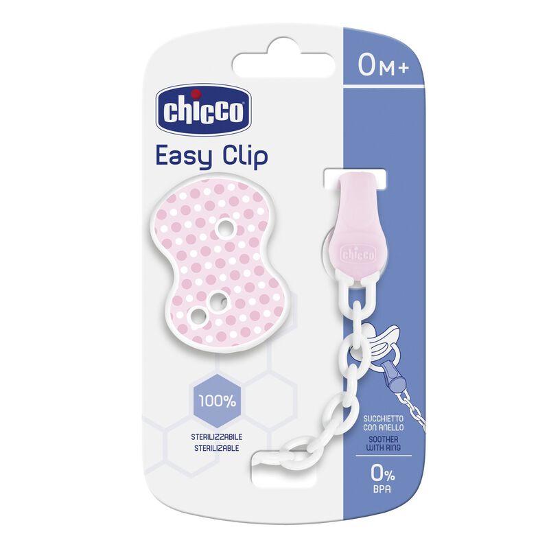 Clip With Chain Pink (Assorted) image number null